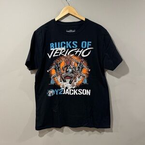Bucks of Jericho Y2 Jackson Pro Wrestling T-Shirt - Officially Licensed T-Shirt